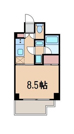 中津駅 徒歩4分 6階の物件間取画像